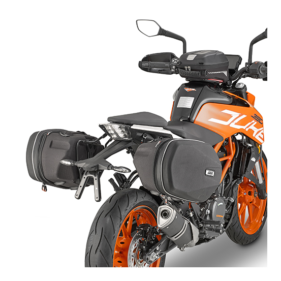 Supports sacoches Givi Easylock TE7707 KTM 125-390 Duke 2017-2023