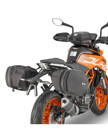 Supports sacoches Givi Easylock TE7707 KTM 125-390 Duke 2017-2023