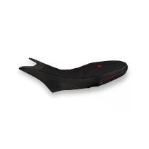 Housse de selle modèle Ultragrip noire TAPPEZZERIA - Avec logo brodé - DUCATI HYPERMOTARD 950 2019-22