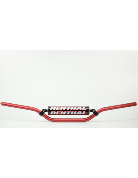 Guidon RENTHAL CLASSIC Ø22.2 mm 971 Carmichael Rouge