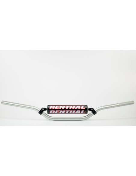 Guidon RENTHAL CLASSIC Ø22.2 mm 971 Carmichael Argent