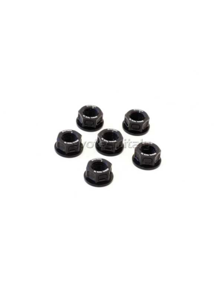 Kit de 6 écrous de couronne M10 x 1,25 EVOTECH