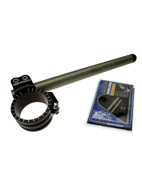 Guidon Bracelets RENTHAL Clip-On (la paire avec tubes de rechange) 51.00mm