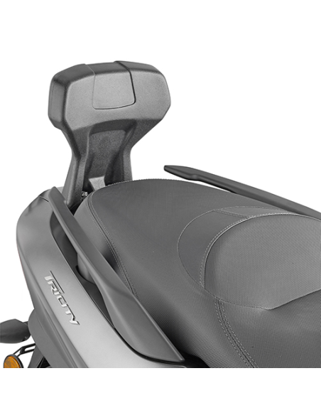 Dosseret passager Givi TB2149 Yamaha XMAX 125 2018 - 2022 - 300 2017 - 2022 - TRICITY 300 2020 - 2022