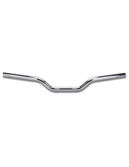 Guidon Tourisme Acier chromé TOMMASELLI Bas Ø22mm