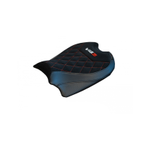 Housse de selle noire TAPPEZZERIA - Avec logo brodé - DUCATI PANIGALE V4 2018-22