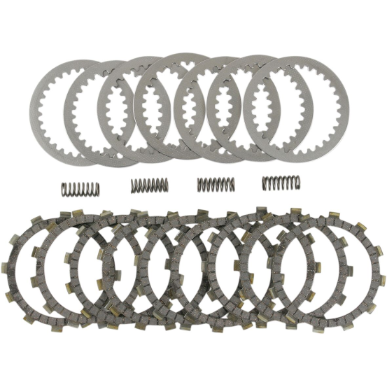 Kit disques d'embrayage garnis + disques lisses + ressorts EBC - SUZUKI
