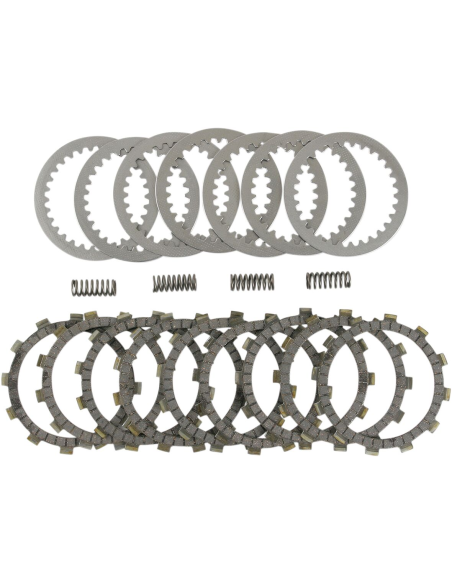Kit disques d'embrayage garnis + disques lisses + ressorts EBC - SUZUKI