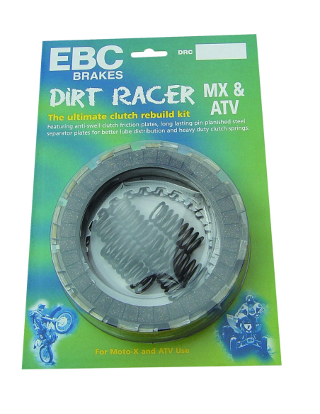 Kit disques d'embrayage garnis + disques lisses + ressorts EBC - SUZUKI