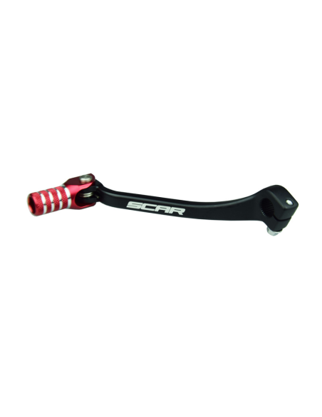 Selecteur de vitesse SCAR Honda 250 CRF-R 2018-2026 / 450 CRF-R 2017-2026 Rouge