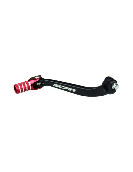 Sélecteur de vitesse SCAR Suzuki 250 RMZ 2008-2026 Rouge