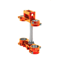 Té de fourche complet V2 Bud Racing Orange KTM Husqvarna 65