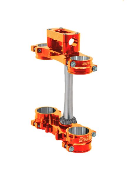 Té de fourche complet V2 Bud Racing Orange KTM Husqvarna 65