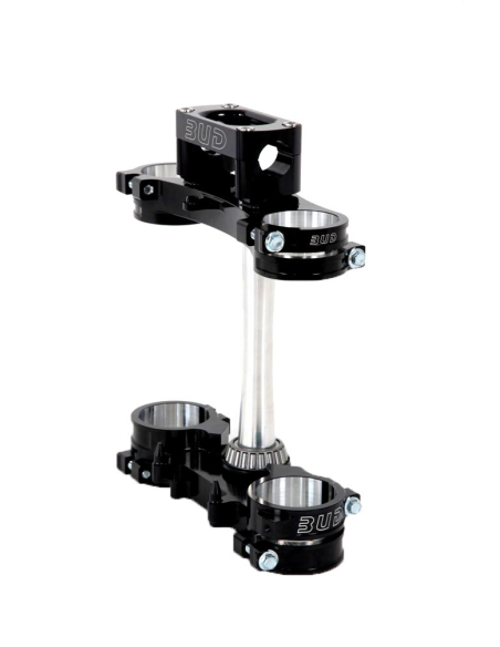 Té de fourche complet V2 Bud Racing Noir Offset 18 KTM Husqvarna GAS-GAS