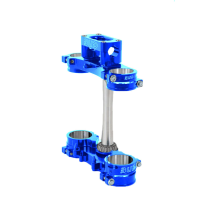 Té de fourche complet V2 Bud Racing Bleu KTM Husqvarna 85