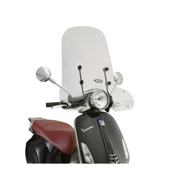 Bulle Givi 5608A Piaggio Vespa Primavera 50-125-150 2014-2026 - Incolore