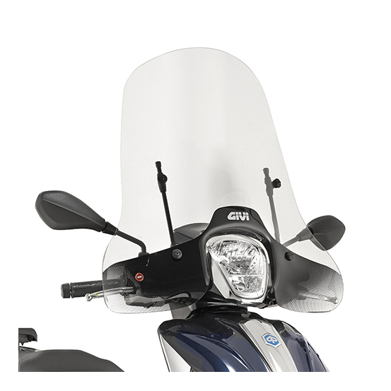 Bulle Givi 5612A Piaggio Medley 125-150 2016-2019 - Incolore