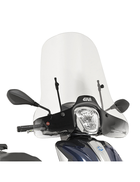 Bulle Givi 5612A Piaggio Medley 125-150 2016-2019 - Incolore