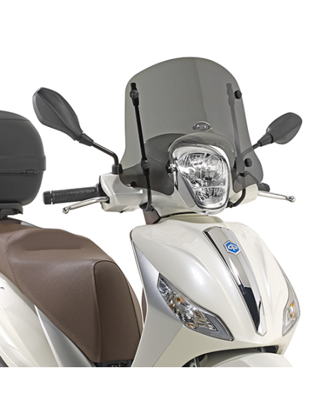 Bulle Givi 5612S Piaggio Medley 125-150 2016-2019 - Fumé