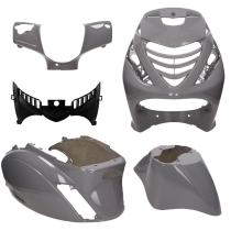 Kit carénages scooter Piaggio 50 Zip SP Gris Nardo