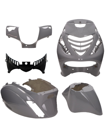 Kit carénages scooter Piaggio 50 Zip SP Gris Nardo