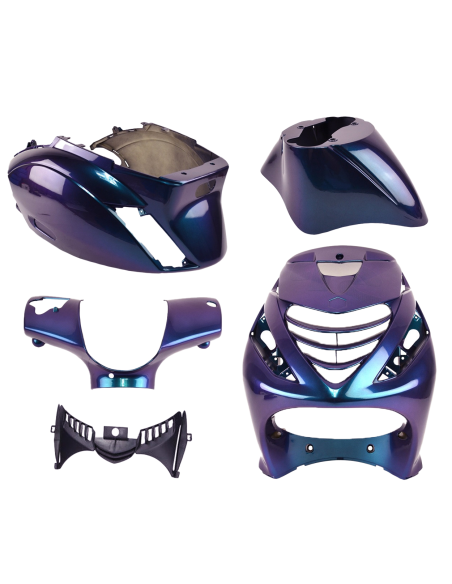 Kit carénages scooter Piaggio 50 Zip SP Caméléon brillant