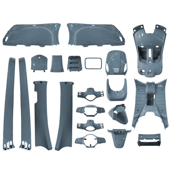 Kit carénages scooter Neco Azzuro / GTS Toscana Gris Nardo