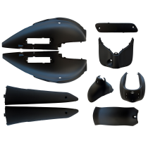 Kit carénages scooter BTC Retro Old / Grande Retro Noir Mat