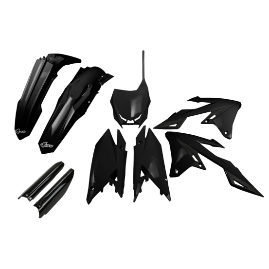 Kit plastiques complet - Noir - UFO Suzuki 450 RM-Z 2018-2024