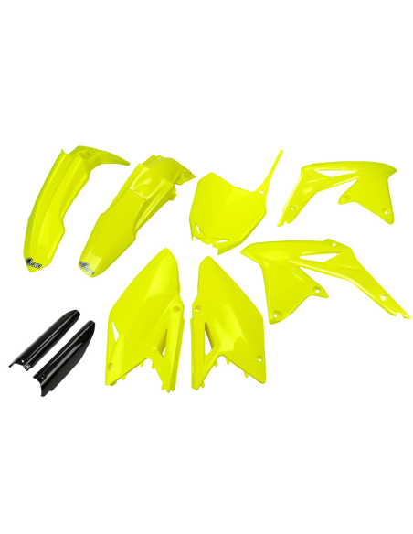 Kit plastiques complet - Néon Jaune - UFO Suzuki 450 RM-Z 2008-2017