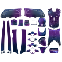 Kit carénages scooter Neco Azzuro / GTS Toscana Caméléon brillant