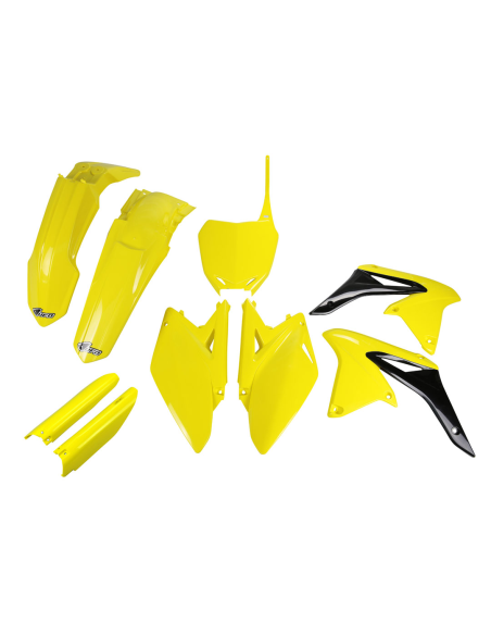 Kit plastiques complet - Jaune - UFO Suzuki 250 RM-Z 2010-2018