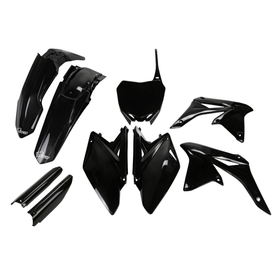 Kit plastiques complet - Noir - UFO Suzuki 250 RM-Z 2010-2018