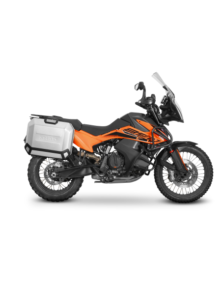 Supports valises latérales SHAD 4P System KTM 790 Adventure 2019-2024 / 890 Adventure / L / R / Rally 2021-2024 / Husqvarna N