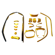 Kit de bordures Vespa Sprint 2018-2024 Doré Mat
