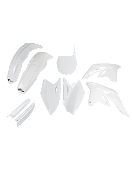 Kit plastiques complet - Blanc - UFO Suzuki 250 RM-Z 2007-2009