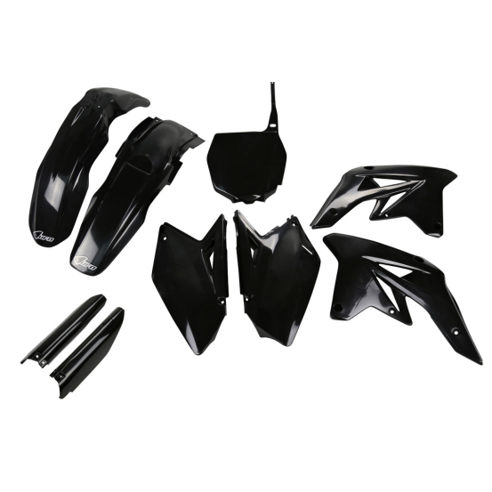 Kit plastiques complet - Noir - UFO Suzuki 250 RM-Z 2007-2009