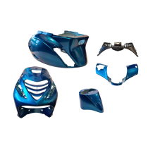 Kit carénages scooter Piaggio 50 Zip SP Bleu Candy Ice