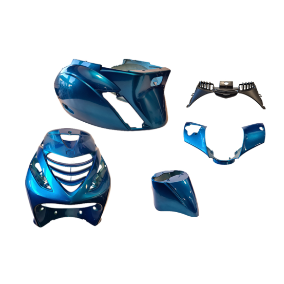 Kit carénages scooter Piaggio 50 Zip SP Bleu Candy Ice