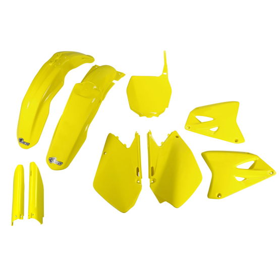 Kit plastiques complet - Jaune - UFO Suzuki 125 250 RM 2006-2024