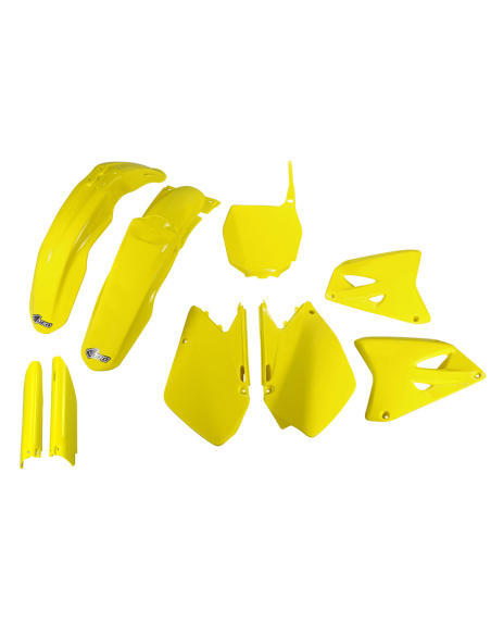 Kit plastiques complet - Jaune - UFO Suzuki 125 250 RM 2006-2024