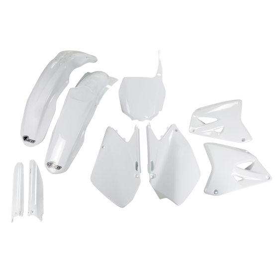 Kit plastiques complet - Blanc - UFO Suzuki 125 250 RM 2006-2024