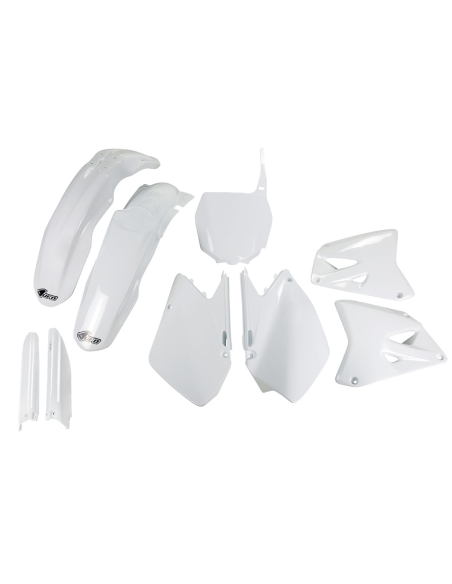 Kit plastiques complet - Blanc - UFO Suzuki 125 250 RM 2006-2024