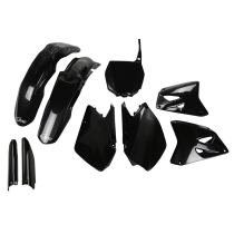 Kit plastiques complet - Noir - UFO Suzuki 125 250 RM 2006-2024