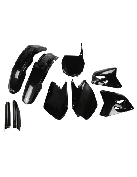 Kit plastiques complet - Noir - UFO Suzuki 125 250 RM 2006-2024