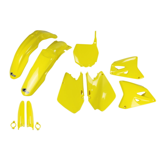 Kit plastiques complet - Jaune - UFO Suzuki 125 250 RM 2001-2005