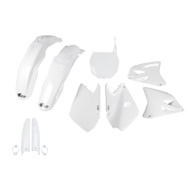 Kit plastiques complet - Blanc - UFO Suzuki 125 250 RM 2001-2005