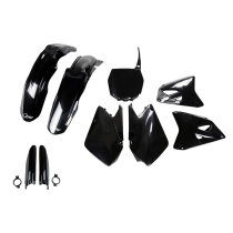 Kit plastiques complet - Noir - UFO Suzuki 125 250 RM 2001-2005