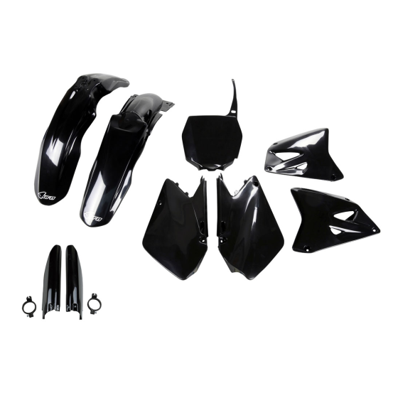 Kit plastiques complet - Noir - UFO Suzuki 125 250 RM 2001-2005