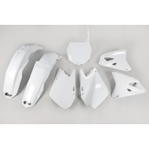Kit plastiques - Blanc - UFO Suzuki 125 250 RM 2001-2005